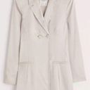 Abercrombie & Fitch  Tan Camel Neutral Satin Blazer Dress Size S Photo 0