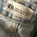 ZARA  Light Blue High Rise Distressed Denim Shorts 10 Photo 4