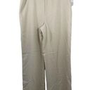 Ralph Lauren NWT Lauren  Silk Pants Size 16 Montblanc Cream Trousers 33” Length Photo 0