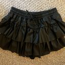 Day + Moon Leather Skort Black Size M Photo 2