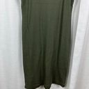 James Perse Standard  Artillery Green Ribbed Knit Tank Dress Sz.3(L) NWT Photo 12