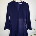 Finders Keepers  Fly Away Side Lacing Dress in Navy Size Small Photo 10