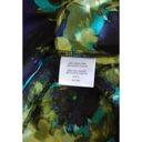 London Times NEW  ModCloth Blue & Green Floral Pleated Sheer Yoke Cocktail Dress Photo 5