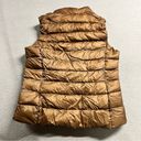 Uniqlo  Ultra Down Vest in Gold Tan Size Small EUC Photo 4