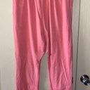 Anthropologie  Monica Harem Cotton Joggers in Watermelon Pink Pants - size small Photo 2