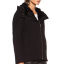 Helmut Lang Magna women’s rabbit fur-trim Tech winter hooded jacket size P Photo 3