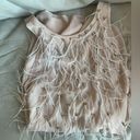 Elliatt  Happening Dress in Blush Feathers Photo 3