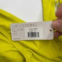 l*space L* Neon Yellow Cutout Swimsuit Size S NWT $187 Photo 6