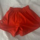 Lululemon Red Hotty Hot Shorts 4” Photo 1