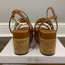 Jessica Simpson Brown Callri Wedge Sandals Size 10 Photo 10