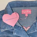 Dolls Kill Embroidered Jean Jacket Photo 9