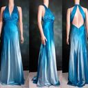 Cache Blue Ombré Evening Gown Photo 0