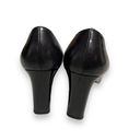 St. John  black squarish heels size 6 Photo 11