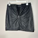 Abercrombie & Fitch Abercrombie faux leather mini skirt Photo 2