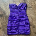 ZARA  Lilac Draped Dress Size Small Photo 5