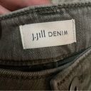 J.Jill  Denim Authentic Fit Cropped jeans pants Army Green Women’s Size 8 Photo 8