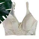 Vince Camuto Winnie Longline Lace Bralette in Ivory Photo 3