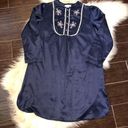 Carole Hochman  navy blue night gown sz small Photo 0