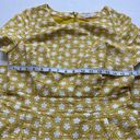 Daisy Boden Sierra textured fit & flare dress mustard  floral print cotton size 8 Photo 11