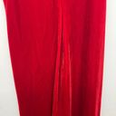 Laundry by Shelli Segal  Velvet Red Bodycon Sleeveless Women's Midi Dress Size XS Photo 7