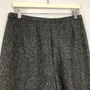 L.L.Bean  Women's Vintage Gray Wool Tweed High Waisted Trouser Pants Size 12 Tall Photo 3