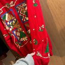 Holiday Time Vintage  Christmas Sweater Crewneck Size Large Photo 4