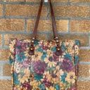 Patricia Nash  FRESCO BOUQUET SOLARO LEATHER TOTE Photo 0