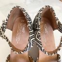 Toms Stripe Wedge Cork Platform Sandals Size 7.0 Photo 8