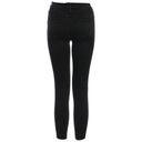 Frame  Black High-Rise Cropped Skinny Leg Jeans, US23 Photo 4