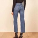 Reformation  Fawcett Wide Leg Raw Hem Jean Sydney 29 Photo 2