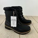 Jbu  by Jambu Brunswick Lace-up Winter Boots 10 Black Vegan Leather/Faux Fur $90 Photo 0