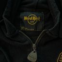 Hard Rock Cafe Vintage  World famous Vienna Anti-established embroidered Zip hoodie jacket  Size X- Photo 5