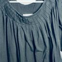 Fashion Bug  Black 3/4 Sleeve Pleated Blouse XL Photo 2