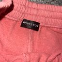 White Fox Boutique Pink Sweat Shorts Photo 1