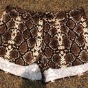 BCBGMAXAZRIA Snake Skin Shorts Photo 1