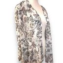 Torrid Women’s  1/2 Floral Skull Cropped Chiffon Kimono Shrug 1X 2X 14 16 18 20 Photo 7