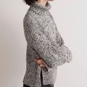 Madewell NWT  Wide Rib Turtleneck Sweater In Marled Cookies And Cream Size XS Photo 1