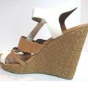 Jessica Simpson  'Casie' Ivory/Tan Leather Platform Photo 2