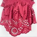 Winston White New  Sarnita Crop Top Mojave Red XS Photo 4