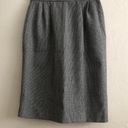 Saks 5th Avenue Vintage Saks Fifth Avenue pinstripe wool knee length skirt Photo 3