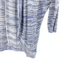 Tracy Reese  Women's Size L Long Sleeve Open Front Casual Cardigan Sweater Blue Photo 3