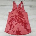 American Apparel NWOT  50/50 Custom Red Bleach Tie Dye Crinkle Tank Top Medium Photo 0