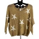 Mod On Trend Star  size small sweater star pattern Photo 0