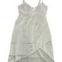 Meshki White Satin Estella Dress Photo 2