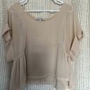 Forever 21 Nude Blouse Photo 0