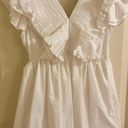 Entro Boutique White Mini Dress Photo 4