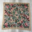 American Vintage Vintage Floral 28" Square Scarf Hair Wrap Bag Scarf Photo 1