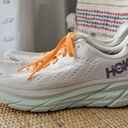 Hoka  One One Clifton 8 Blanc De Blanc White Road-Running Sneakers Size 9.5 Photo 3