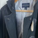 Banana Republic  Factory Wool Blend Hooded Toggle Button Front Peacoat Size S Photo 5