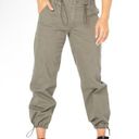 Celebrity Pink  Womens Cargo Pant Joggers Size Small Juniors Khaki Green New Photo 0